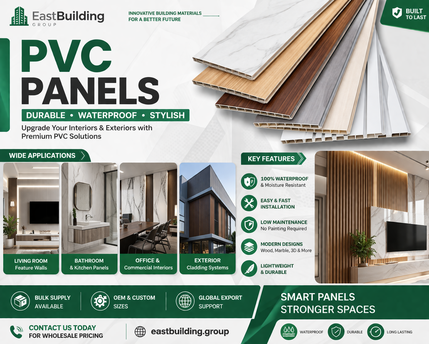 PVC panels