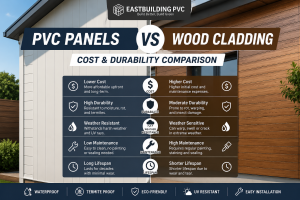 PVC Panels vs Wood Cladding