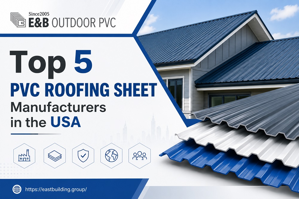 Top 5 PVC Roofing Sheet Manufacturers in the USA