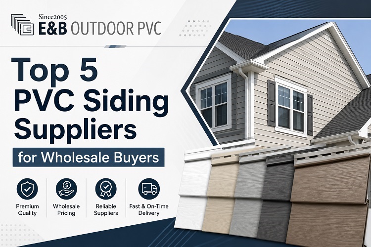 Top 5 PVC Siding Suppliers for Wholesale Buyers