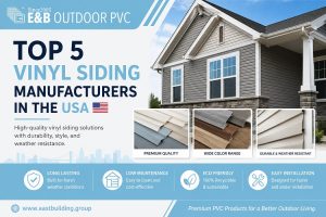 Top 5 Vinyl Siding Manufacturers in the USA