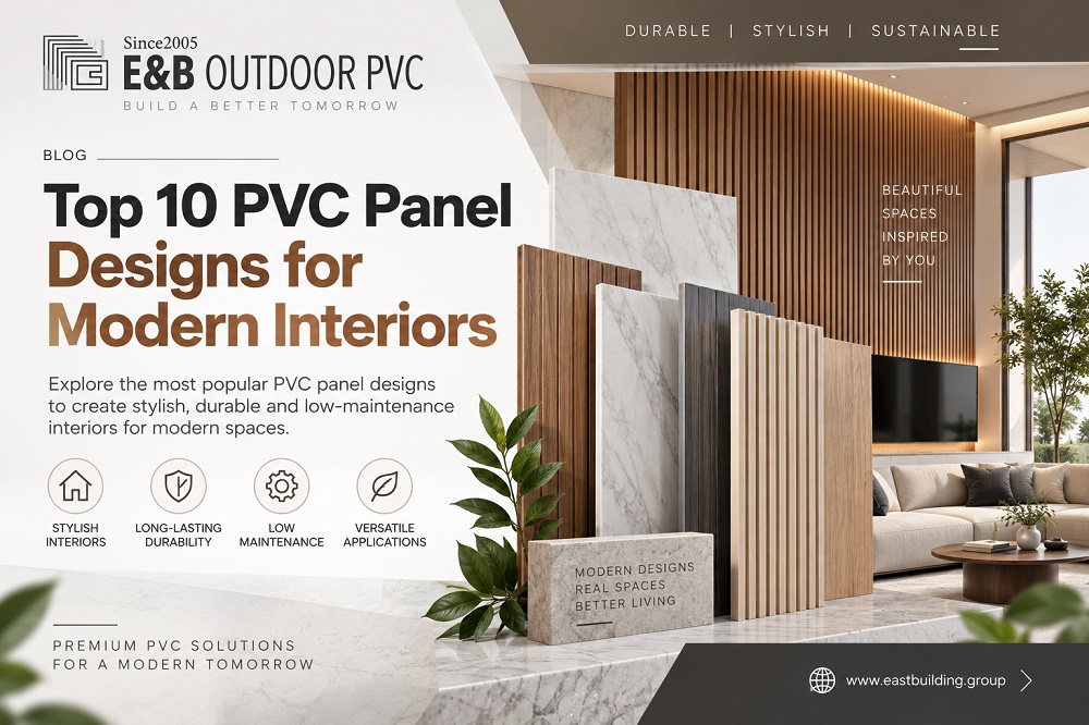 Top 10 PVC Panel Designs for Modern Interiors