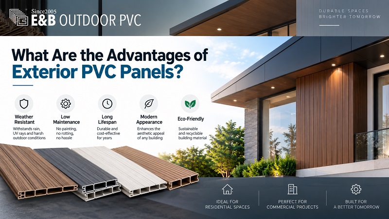 What Are the Advantages of Exterior PVC Panels